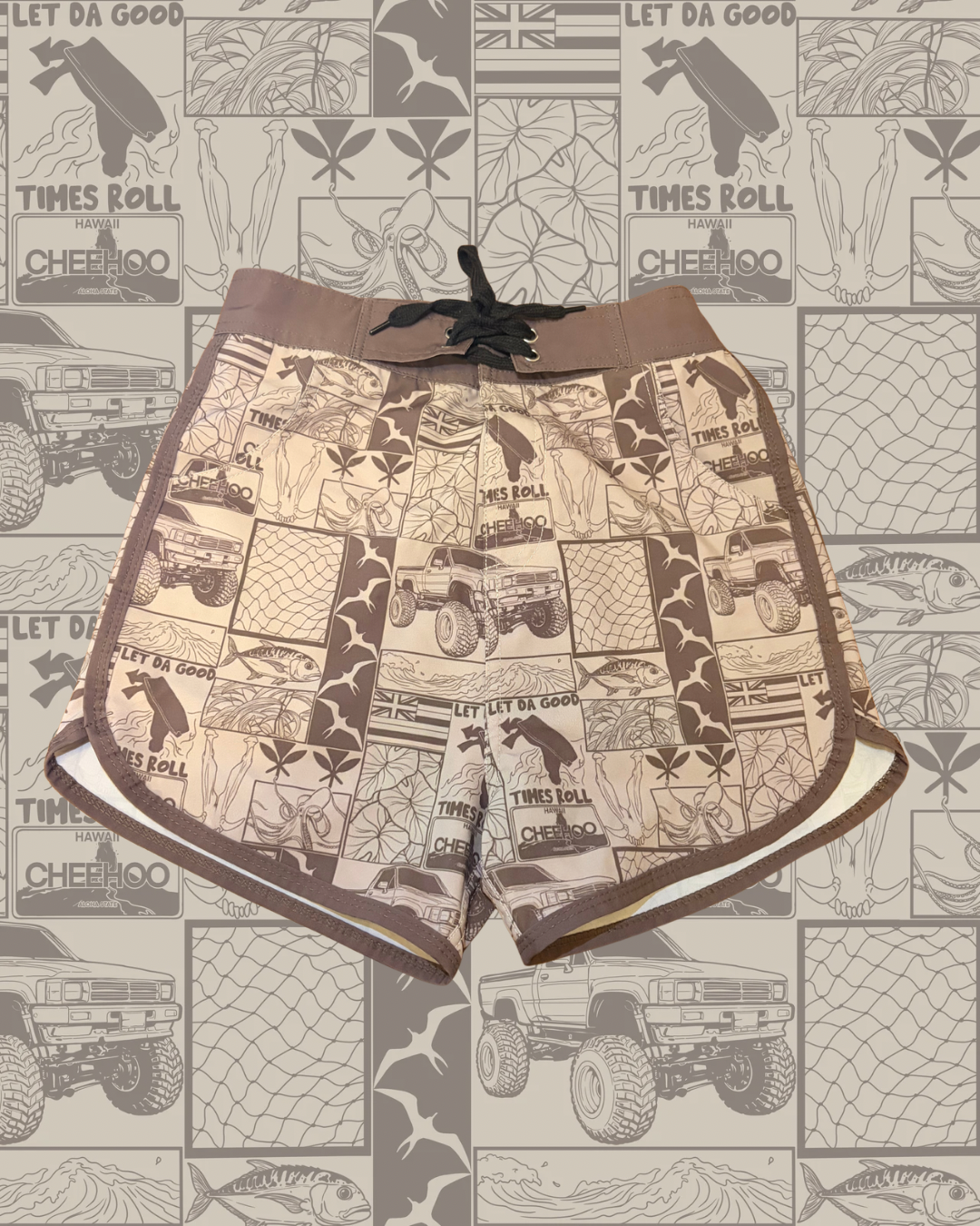 SAMPLE SALE - Braddah Board Shorties